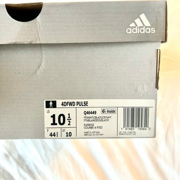 Adidas 4DFWD Pulse 'White/Black' Running Shoes (Orig. $200) - Picture 9 of 9
